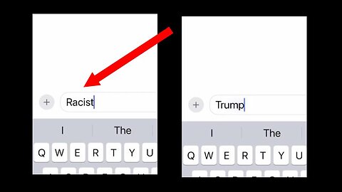 Apple dictation subliminal, exchanges "Racist" with "Trump"