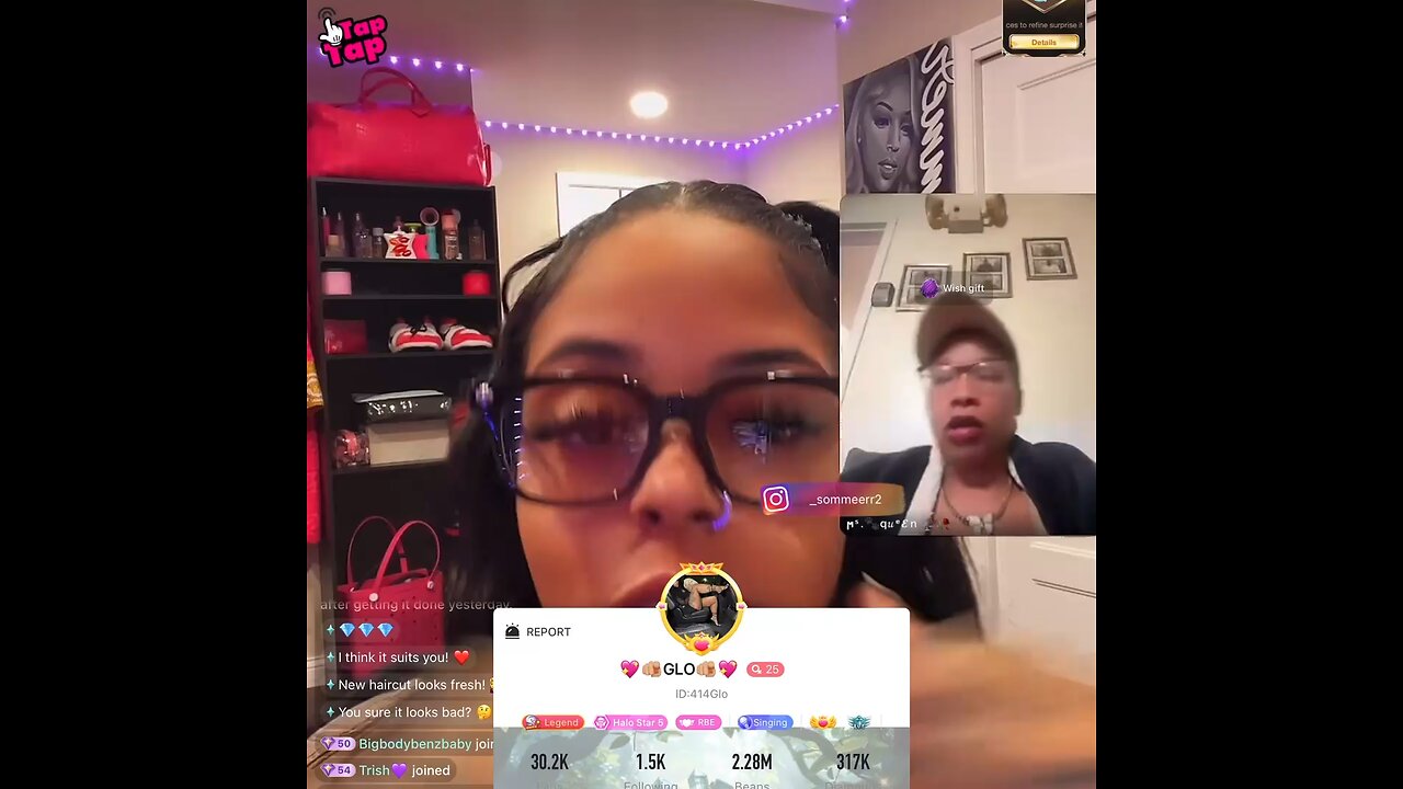 I guess CeCe claimed Glo left her a voicemail but Glo said she didn’t.