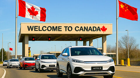 Canada’s SMART PLAY With Chinese EV Tariffs Puts All Pressure on U.S - BYD EV'S COMING TO CANADA?