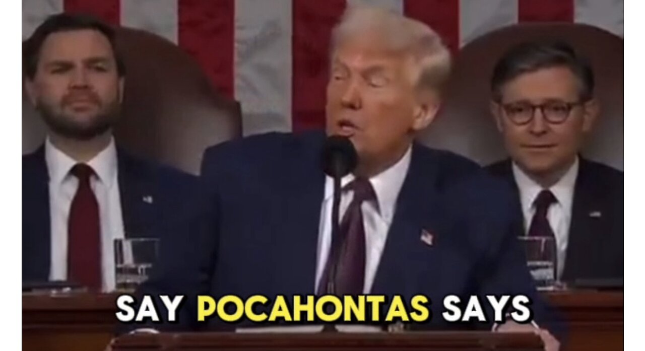 TRUMP CALLS WARREN POCAHONTAS TO HER FACE