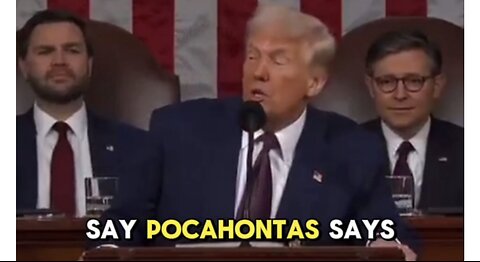 TRUMP CALLS WARREN POCAHONTAS TO HER FACE