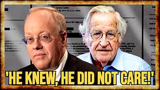 Hedges BLASTS Chomsky For BETRAYAL Over Epstein
