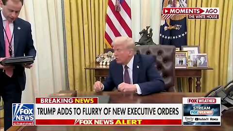 Trump adds to flurry of New Executive Orders