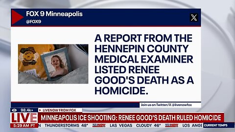 Minneapolis ICE shooting: Renee Good's death ruled Homicide