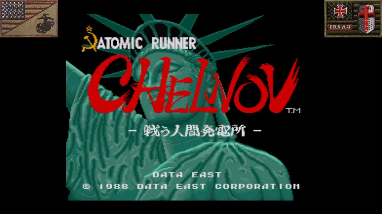 チェルノヴ・アトミック・ランナー: 戦う人間発電所 (Sharp X68000 - Attract Mode) [JP Only]