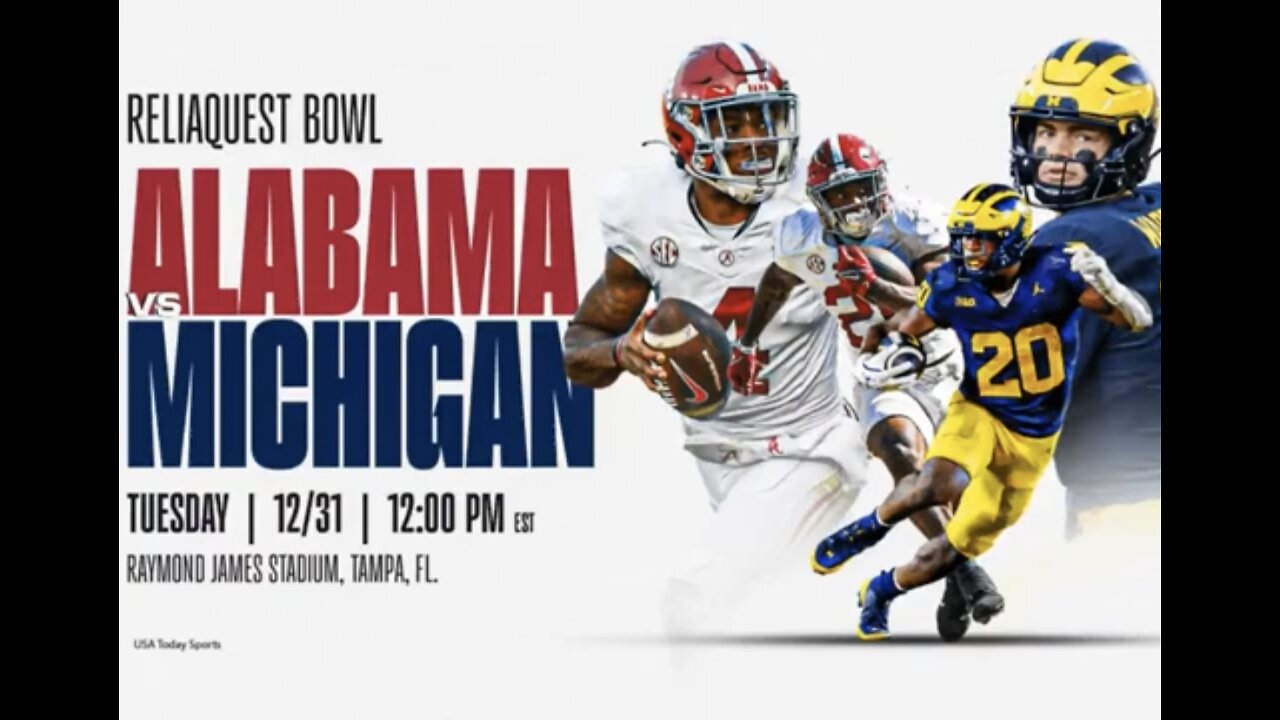 2024 Michigan Alabama Super Cut Highlights