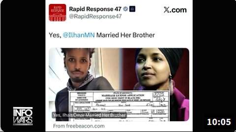 BREAKING: Trump Releases Proof That Ilhan Omar Committed Mass Immigration Fraud By Marrying Her Brother