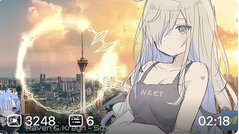 【Nightcore】新Up主发送了一首新电音给大家，供大家学习用！(Raven & Kreyn - So Happy 真开心)
