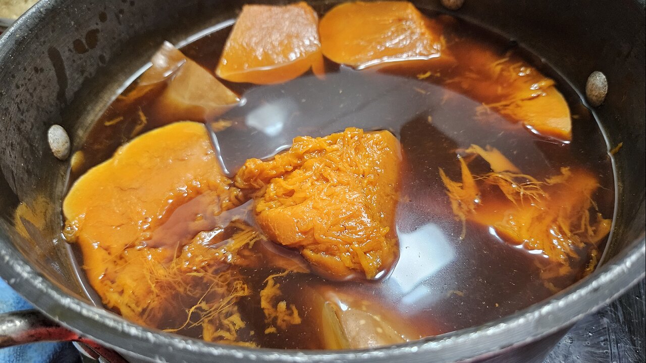 Calabaza en miel