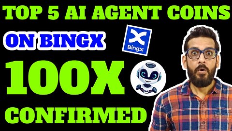 Top 100X AI Agent Coins | 100X Memecoins | Bingx | Best Crypto Exchange | BEST AI coins | #crypto