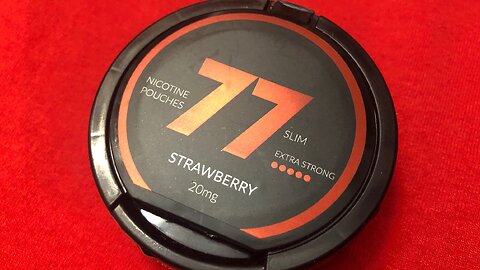 77 Strawberry Nicotine Pouches Review