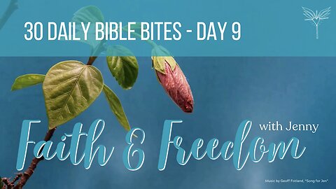 30 Daily Bible Bites: Day 9 - James 1:2-4: Embrace the trials, for they refine your faith, building perseverance and leading to true wholeness.
