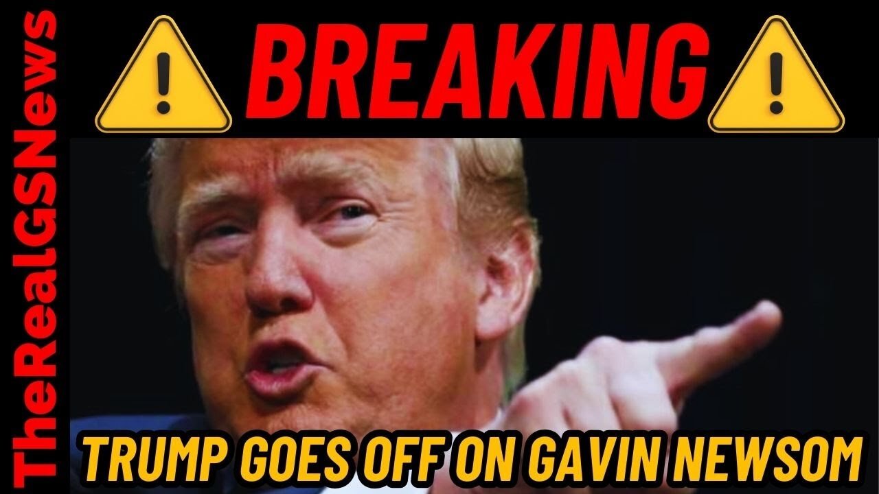 BREAKING!! ⚠️ "Must Watch" Trump issues URGENT MESSAGE to California Governor Gavin Newsom