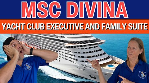 MSC Divina Yacht Club Executive and Family Suite Cabin 12001 | Tall Man's Cruise Adventures