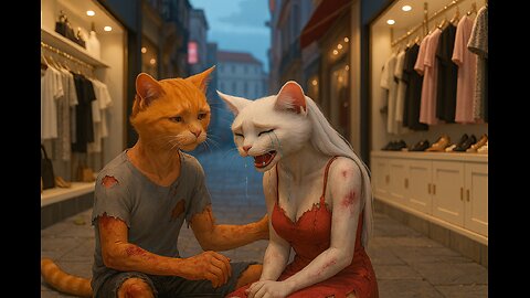 The White Cat’s Betrayal 🐾💔#shorts