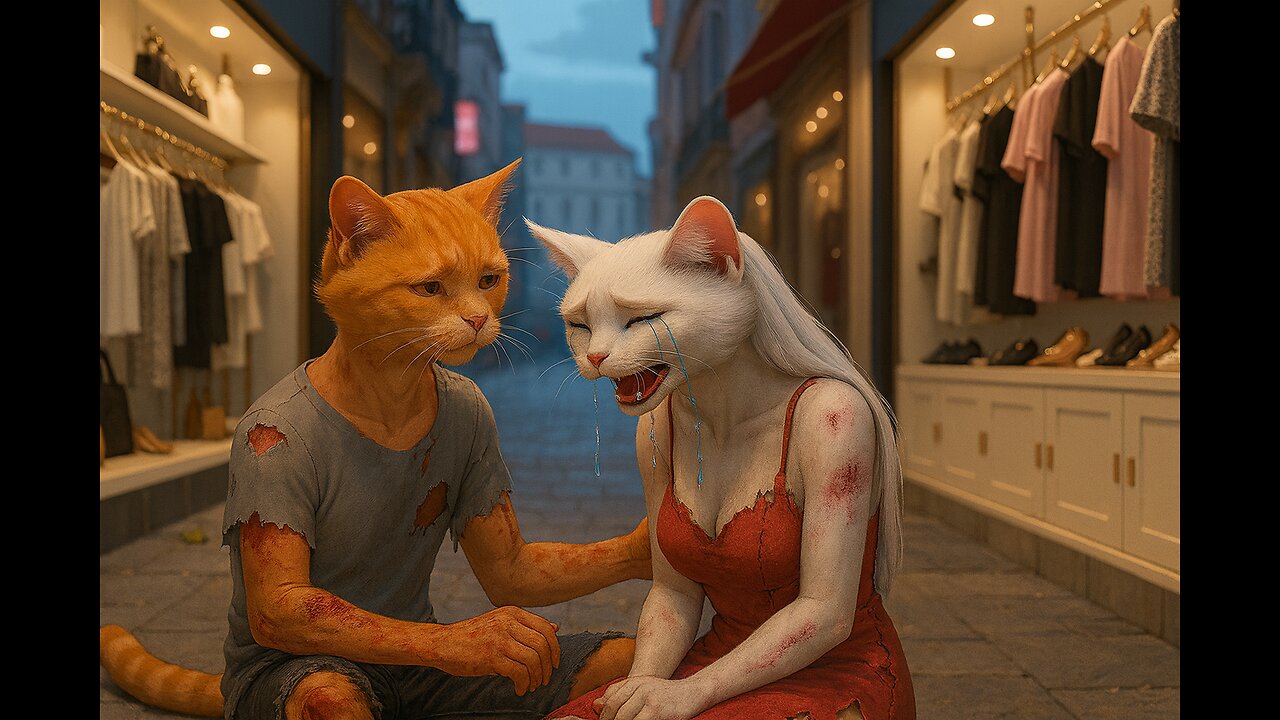 The White Cat’s Betrayal 🐾💔#shorts