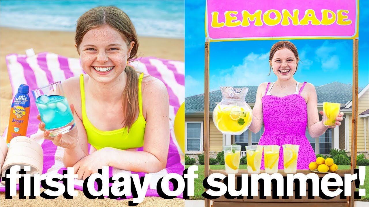 My Daughter's Epic New Summer Routine!