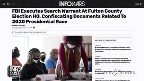 Democrats In Full Panic After Judge Greenlights FBI Raid On Georgia's Election Headquarters!