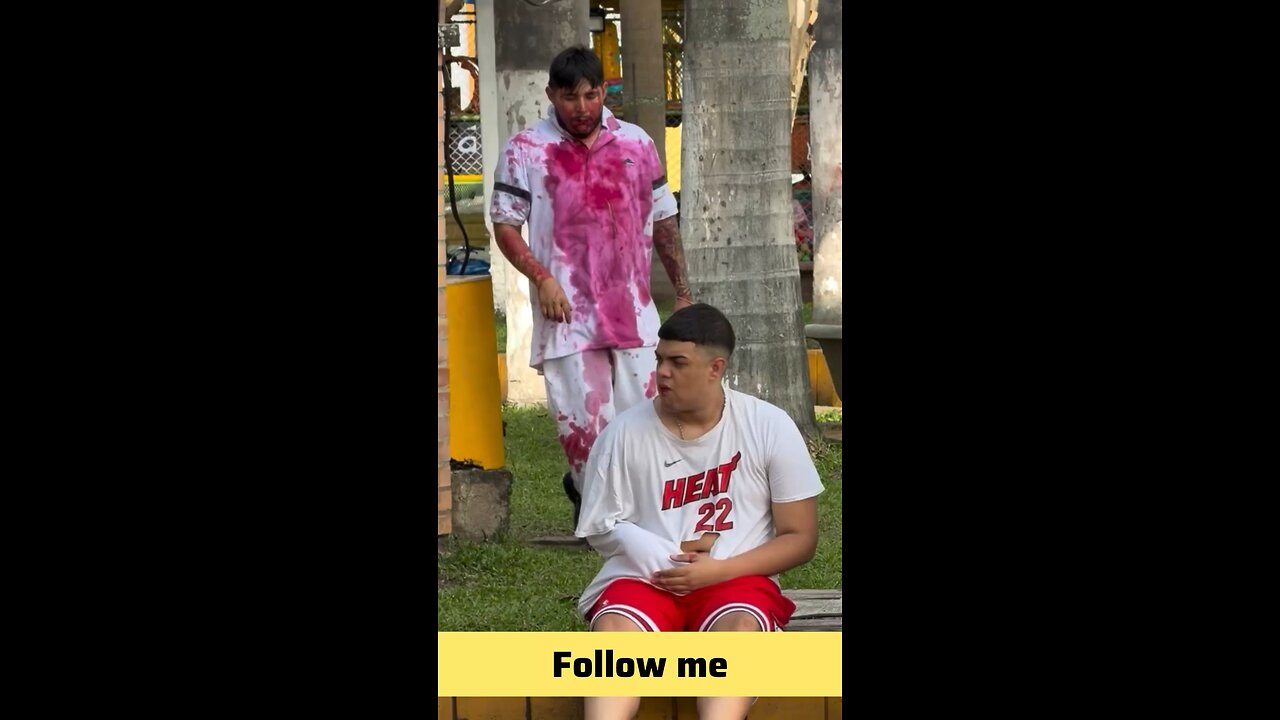 The Zombie Man Shocks Everyone in the Park 😱🧟‍♂️