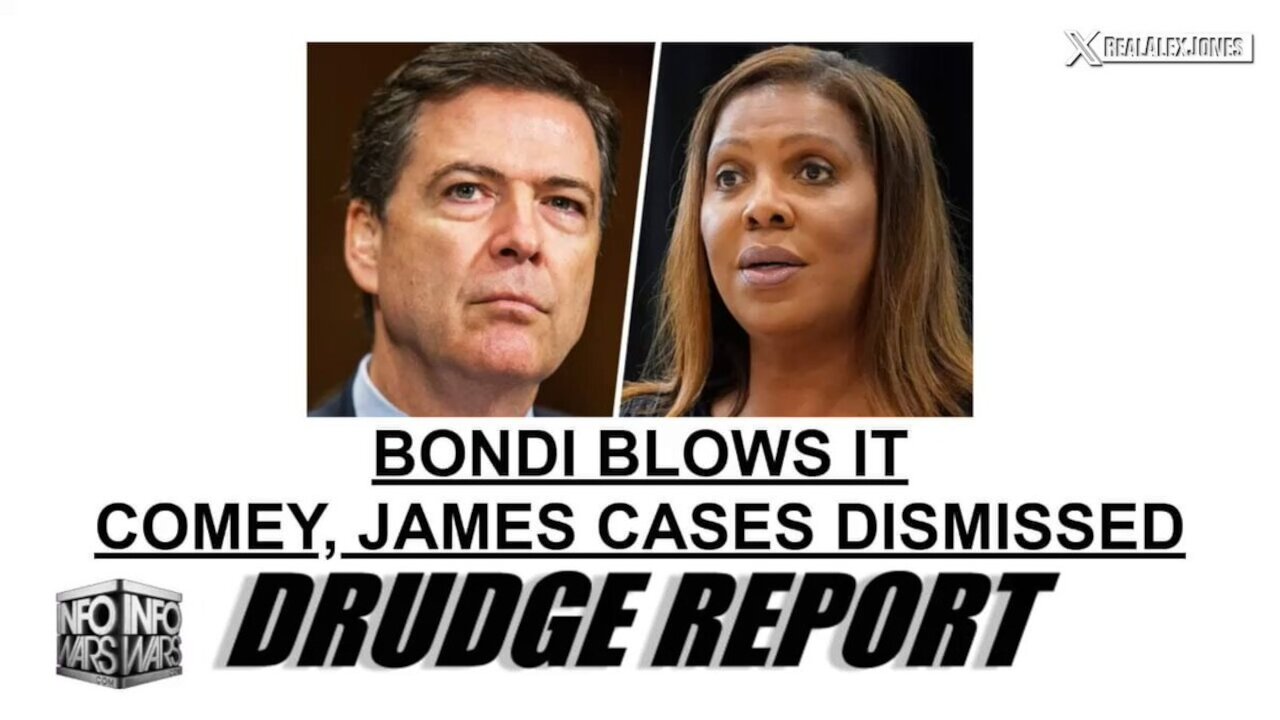Breaking Judicial Dictatorship Alert! Clinton Appointed Democrat Judge Throws Out Criminal Cases Against James Comey and Leticia James As Trump Eyes Military Tribunals To Override The Deep State's Control Of The Majority Of The US Judiciary