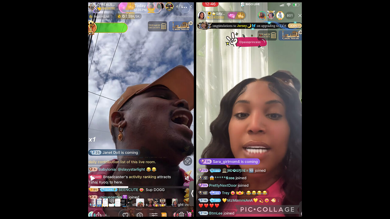 SUPA VS SAVANNA! BIGO LIVE
