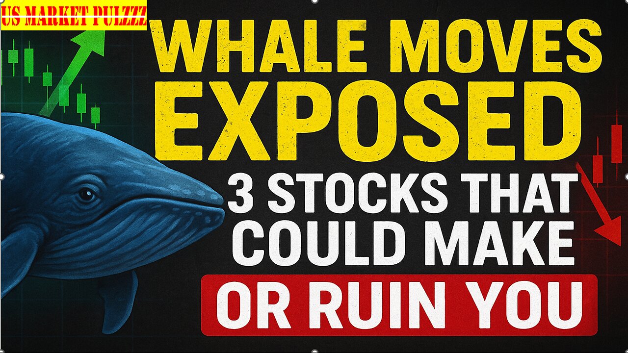 Whale Moves EXPOSED: 3 Stocks That Could Make You Rich… or Ruin You