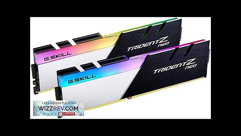 G.SKILL Trident Z Neo Series (Intel XMP) DDR4 RAM 32GB (2x16GB) 3600MT/s Review