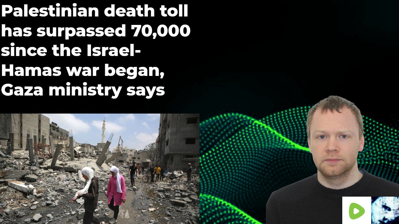 Palestinian death toll has surpassed 70,000 since the Israel-Hamas war began, Gaza ministry says