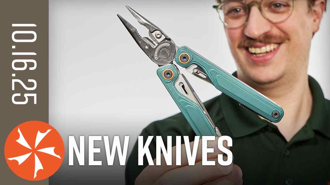 New Wave in Town - New Knives October 16th, 2025 at KnifeCenter