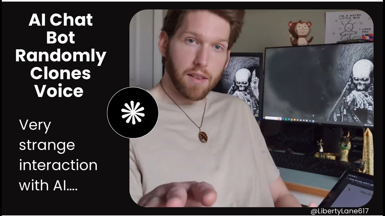 AI Randomly Clones Man’s Voice