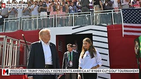 🇺🇸 President Trump Joins Team USA at Ryder Cup 2025 to Support American Golfers in New York