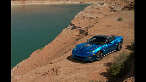 GRAN TURISMO 7- BLUE ZR1 MONTAGE