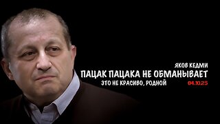 Пацак пацака не обманывает. Это не красиво, родной | Яков Кедми