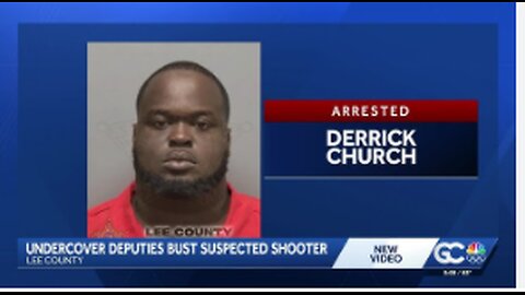 Lee County deputies arrest Club Blu black shooting suspect, Derrick Church, after apartment raid