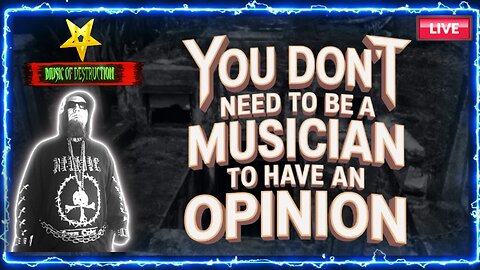 ⚔MOD LIVE | You Don't Need to Be a Musician to Have an Opinion on Music⚔