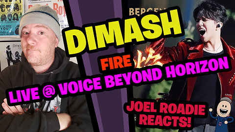 Dimash Qudaibergen - FIRE (Live at Voice Beyond Horizon) - Roadie Reacts