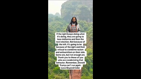 If the right keeps doing what it’s doing, they are going to lose midterms an then the nxt election