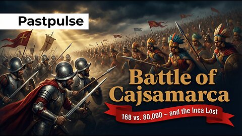 Battle of Cajamarca (1532) - 168 Spaniards vs. 80,000 Inca - and the Inca Lost.