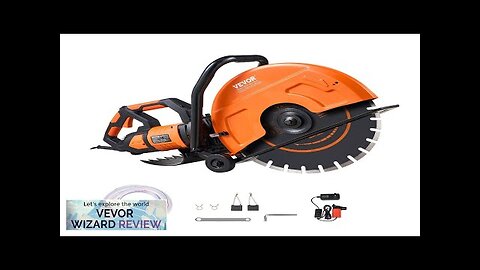 VEVOR Electric Concrete Saw 16 in 3200 W 15 A Motor Circular Review