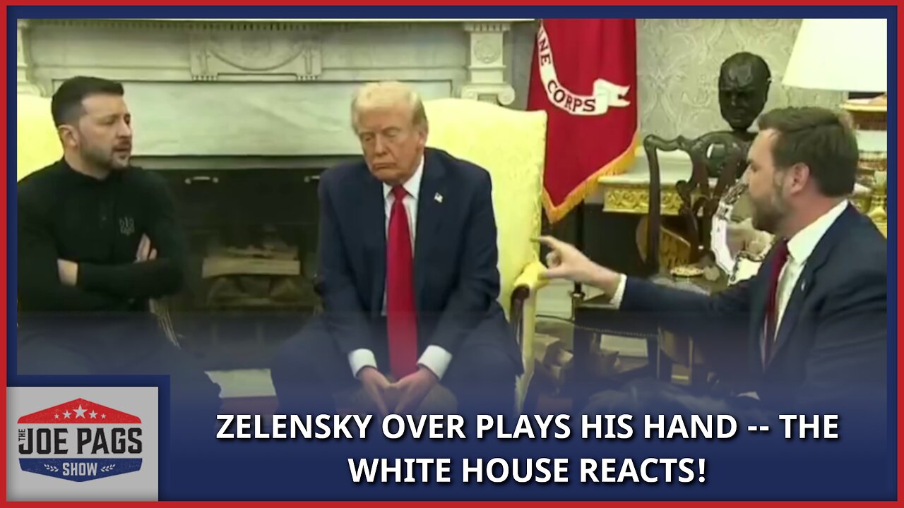 Zelensky Makes a BIG Mistake -- The White House Responds