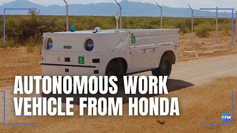 Honda’s Autonomous Work Vehicle designed to tackle repetitive tasks