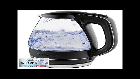 OVENTE Glass Electric Kettle Hot Water Boiler 1.5 Liter Borosilicate Glass Fast Review