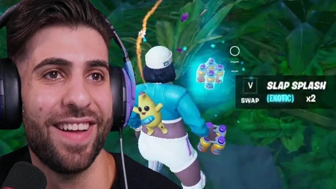 SypherPK Reacts To The *NEW* Slap Splash Mythic In Fortnite!