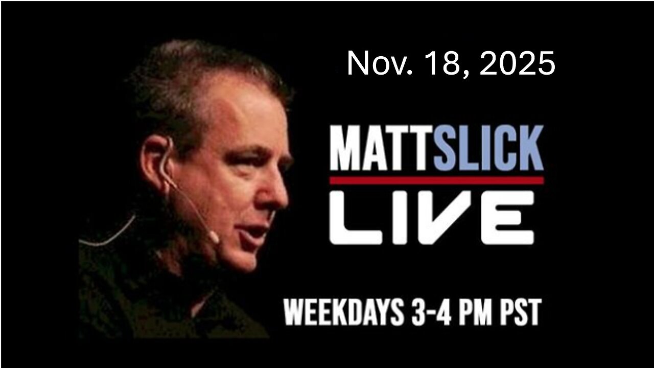 Matt Slick Live, 11/18/2025