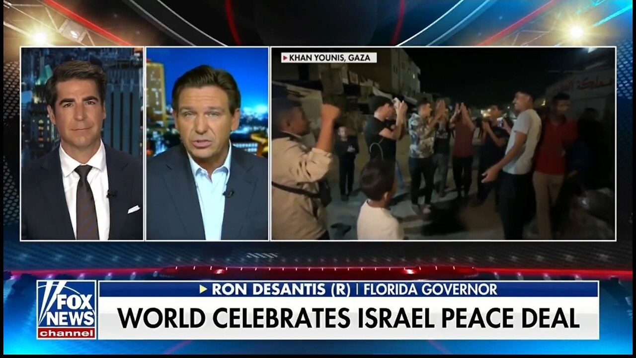 Gov DeSantis: Middle East Respects Trump's Strength
