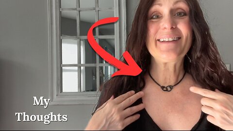 Jewelry Review - Black Handcuff Necklace by FindChic