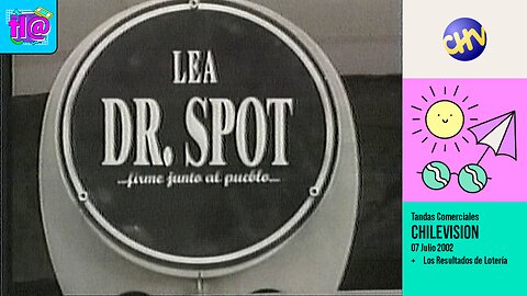 Tandas Comerciales Chilevisión (07 de Julio 2002) + Los Resultados de Lotería