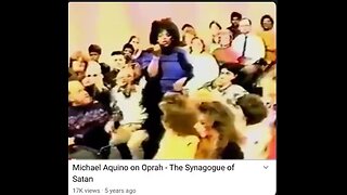 Oprah Winfrey in 1988. Lt. Col Michael Aquino talking about his involvement in the Church of Satan