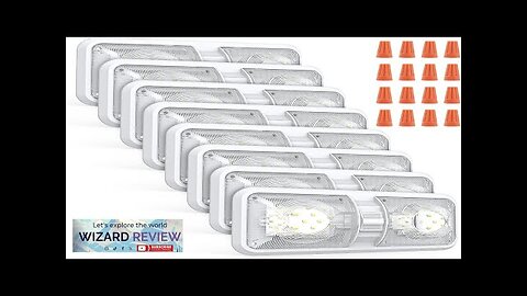 RV Lights Interior 12 Volt Led Lights 1000LM Camper Lights 8W RV Review