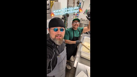 Teen Challenge has come to Illuminate Community Church to help prepare the Celebrate Recovery meal!